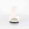 Pleaser - CLASSIQUE01 Mules with heel - White Product image